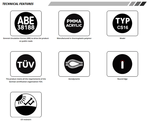 Pantalla Puig Sport L / Humo Triumph Speed 400/Scrambler 400 X 24 - 25 - Imagen 7 de 9
