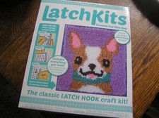 2022 LatchKit FRENCHIE PUP MINI RUG 12" x 11" Wall or Floor Kit 1802 NIB
