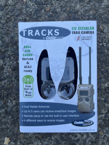 Cuddeback Tracks LTE Cellular Trail Camera (Verizon & ATT Dual Sim Ready) LTC-2A - 第 1/4 張圖片
