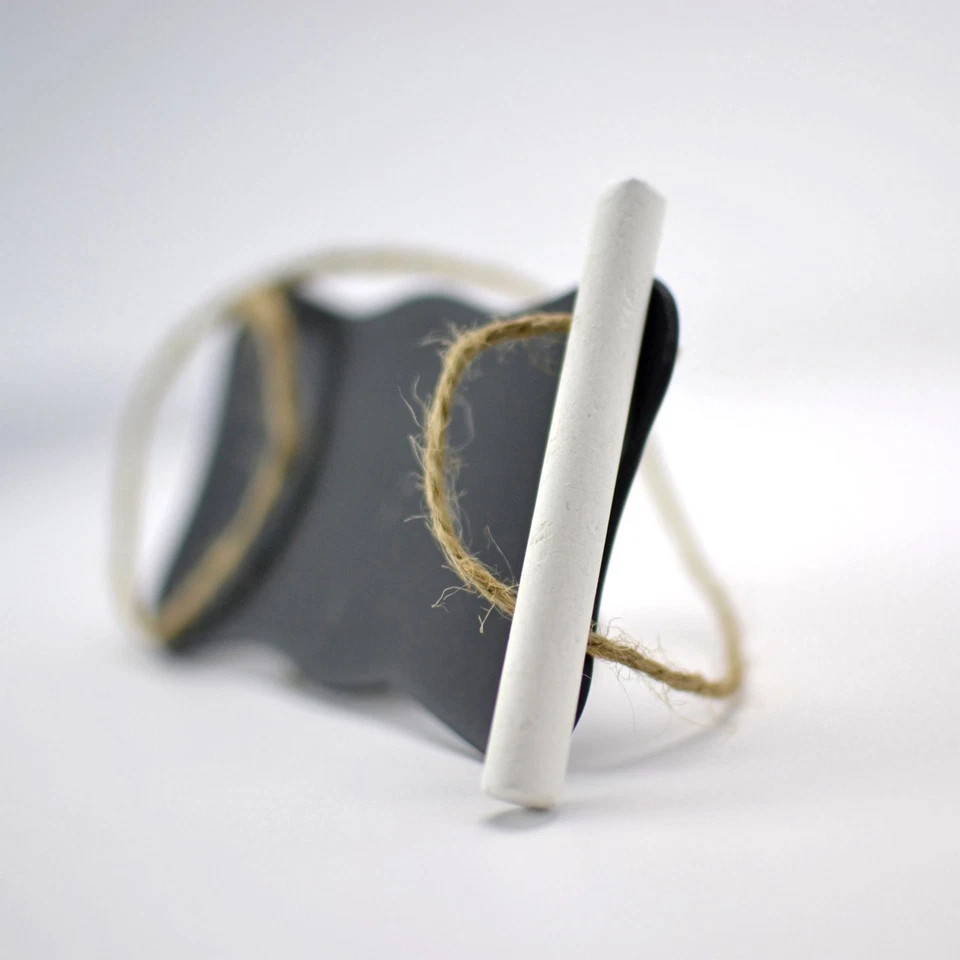 Black Metal Erasable Mini Chalkboard Hanging Sign, Beverage Label, Set of 4 - Image 4 of 4