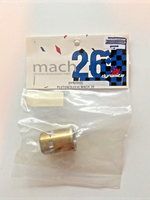 Dynamite 0905 Piston/Sleeve: Mach 26 NEW IN PACKAGE