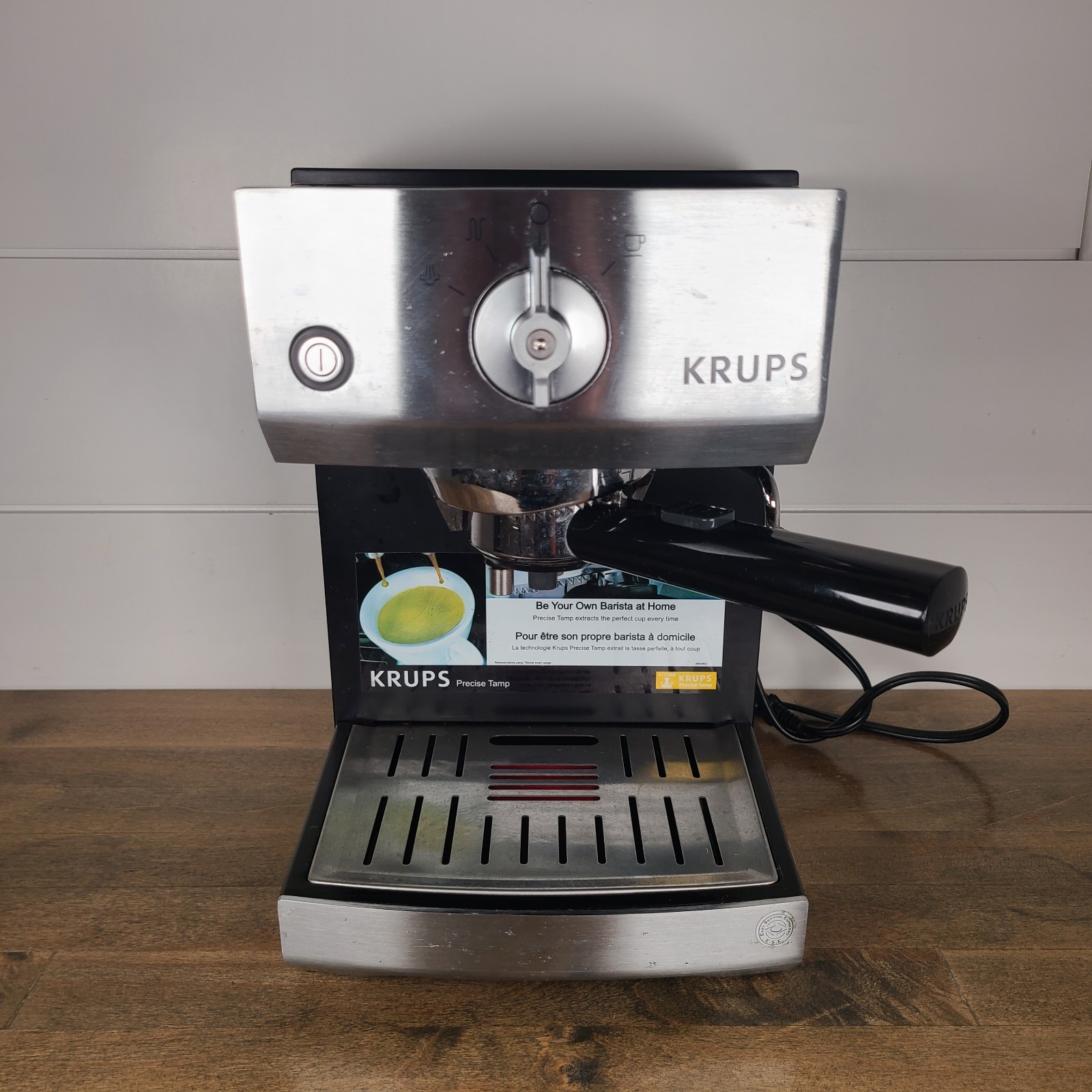 KRUPS Espresso Machine XP522 Tested Works cappuccino 