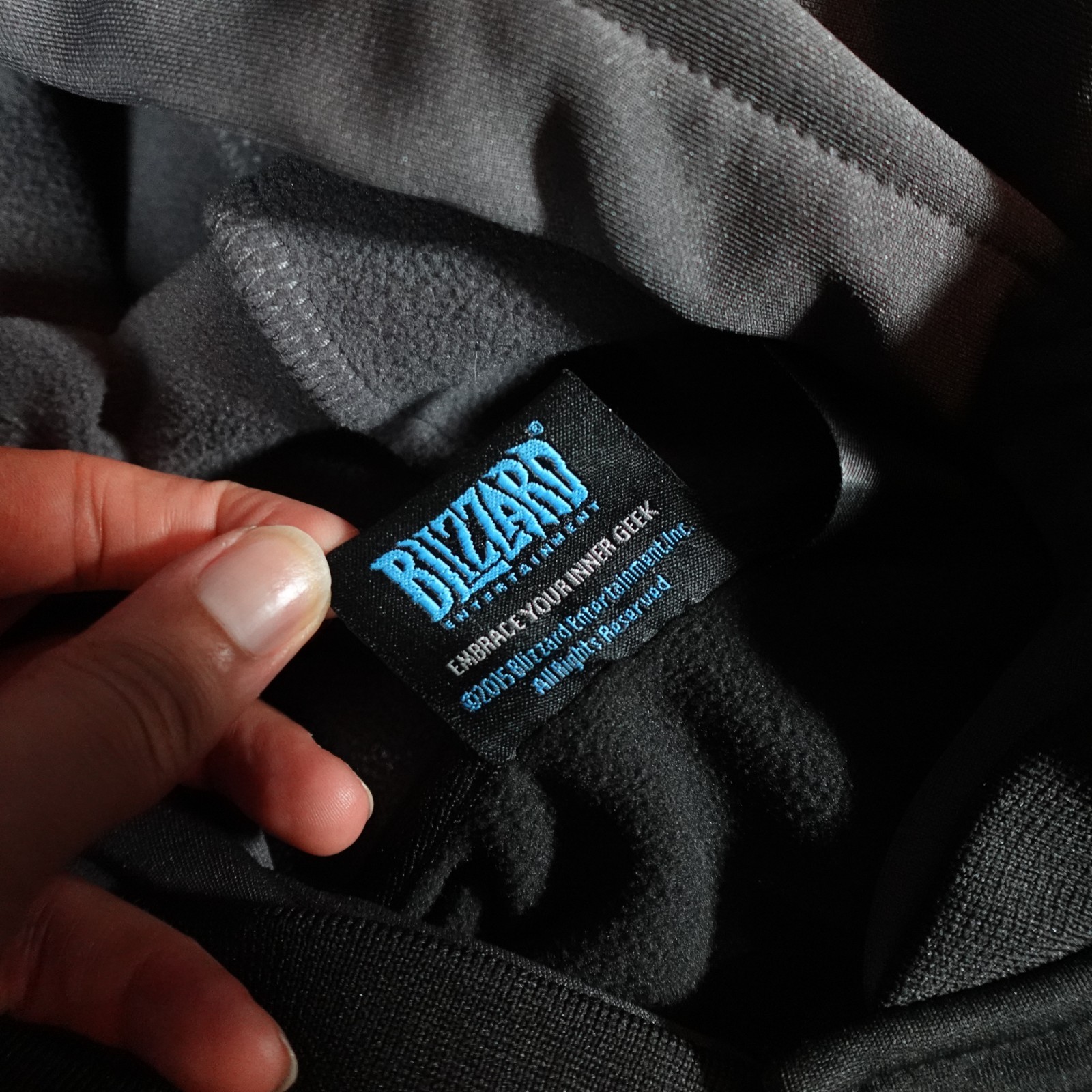 Blizzard Overwatch Snap Button Bomber Jacket Mens… - image 5