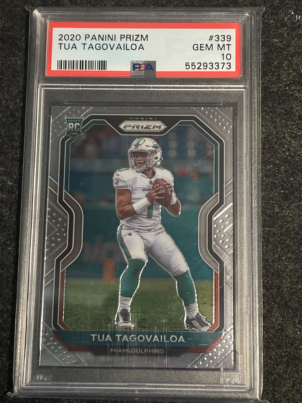 Tua Tagovailoa Panini Spectra Monumental Memorabilia #39 Base