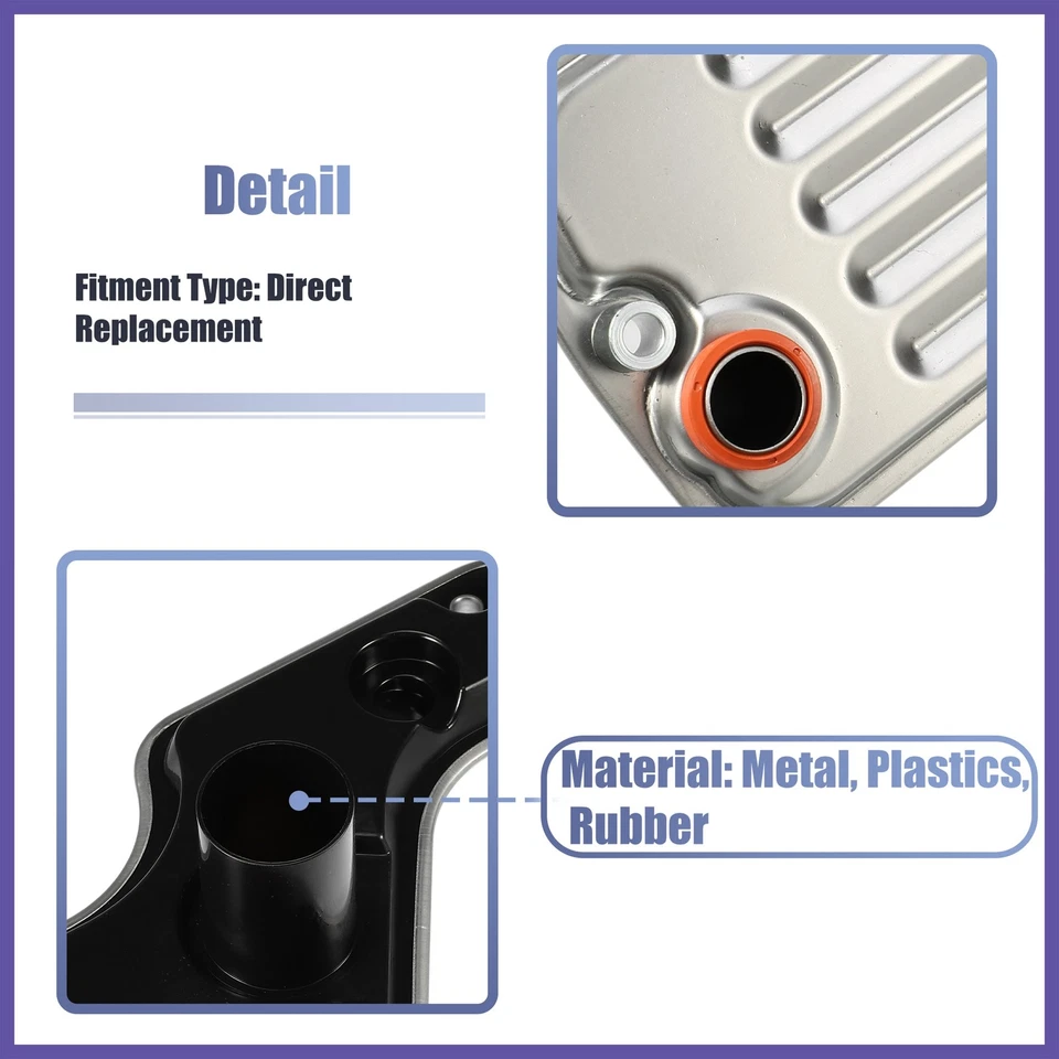 Kit de junta de filtro de fluido de aceite de transmisión 1L2Z7A098AC para Ford Explorer Foto 4 de 4