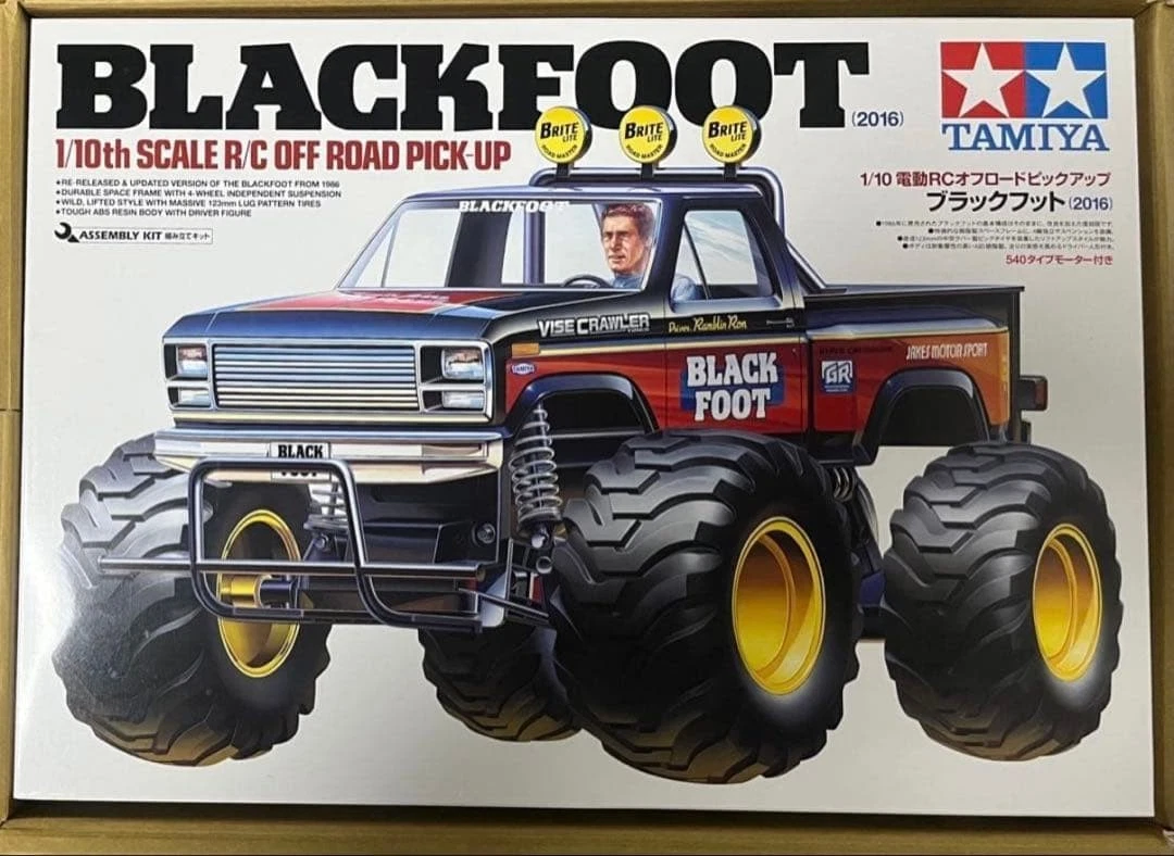 TAMIYA BLACKFOOT 1/10 RCオフロードピックアップ 値下げ！ Tamiya Blackfoot 1:10 RC Model Cars, Trucks & Motorcycles for sale