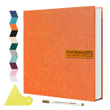 Large Self-Adhesive Photo Album Scrapbook - 4x6, 5x7, 8x10