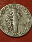 1945-P  Mercury SILVER Dime  in SOLID GOOD COND.  IMPORTANT YEAR In Our  History — photo 3