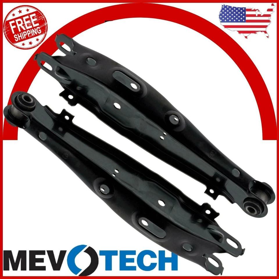 Rear Lower Left & Right Control Arm 2PCS Set Mevotech For 1998-2005 Lexus GS300 - Image 2 of 4