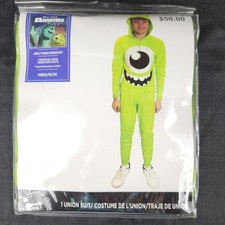 Disney Monsters Inc Mike Wazowski Halloween Costume Adult Medium