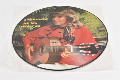 Manuela - Ich bin wieder da - Picture LP mit Widmung und Autogramm - 1984