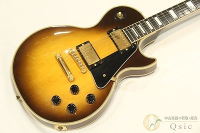 [Gibson] Les Paul Custom Tobacco Sunburst Gold Hardware USA 1990 E-Gitarre