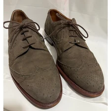 Vintage Men's Mauri Suede Dress Shoes - 11" Heel to Toe (Size 10/11?)