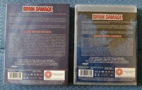 Brain Damage Arrow Video Limited Edition Blu Ray/Dvd New And Sealed Rare OOP - Picture 4 of 5