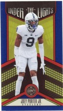 2023 Panini Legacy Joey Porter Jr. Under the Lights Sapphire Premium Minis #/20