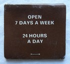 Vintage Matchbook, Man's Country, Gay Bathhouse, New York City, LGBTQ Interest — photo 2