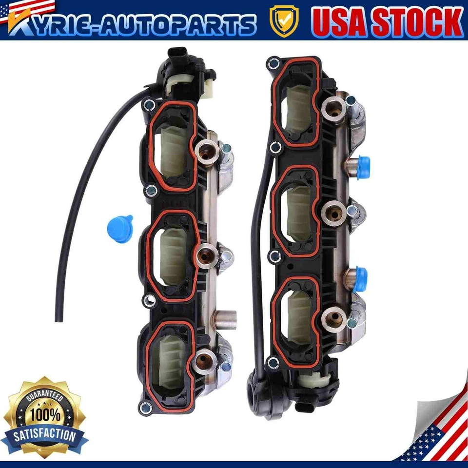 Colector de admisión izquierdo derecho para Audi A6 3,0 L V6 Quattro 2012-2015 06E133110AF Foto 4 de 4