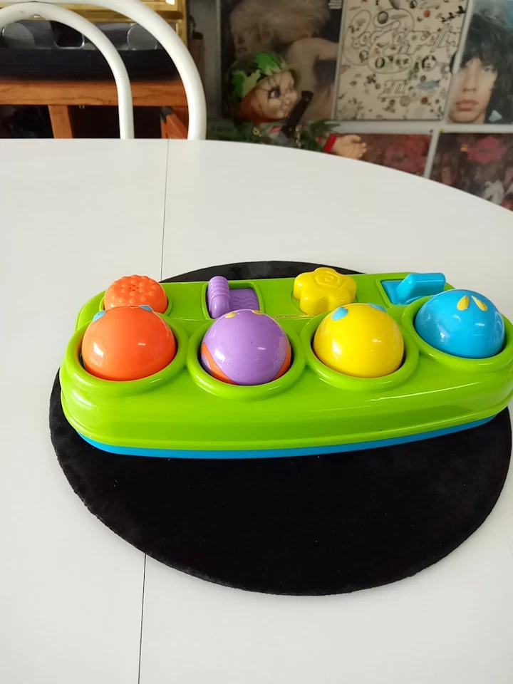 Fisher Price Brilliant Basics Boppin Activity Bugs Pop Up Toy Baby Vintage 2010 - Image 4 of 4