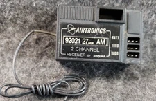 Airtronics 27 band RC  AM 2 Ch  Receiver 92021 ......... (C19B2)