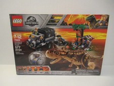 LEGO Jurassic World Carnotaurus Gyrosphere Escape Box Manual Only; No Bricks