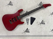 80's Hamer USA Chaparral Electric Guitar Husk Red