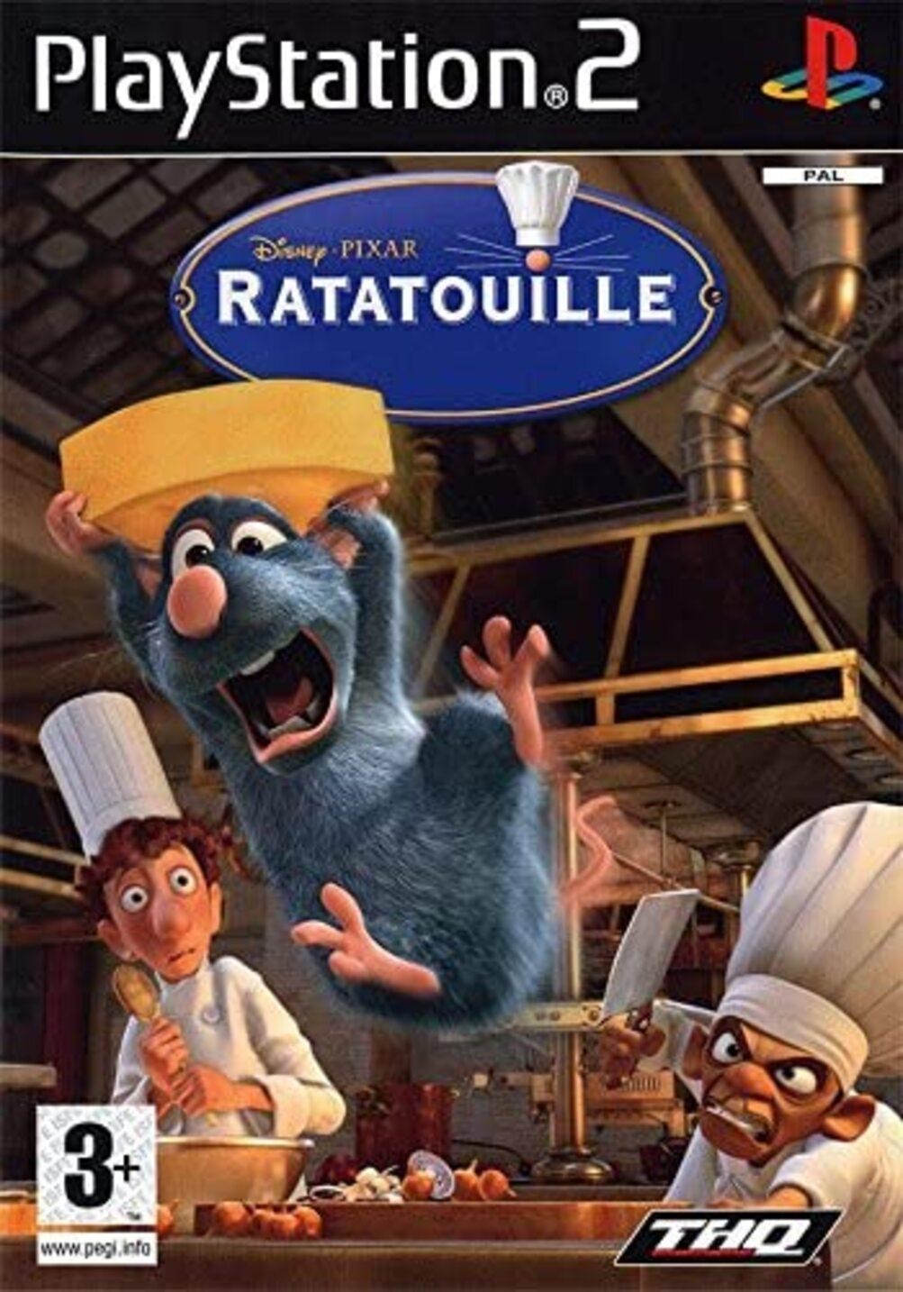 Jeu PS2 Disney Pixar - Ratatouille