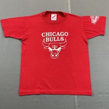 Vintage Youth 1990s Chicago Bulls Mascot T Shirt  Size Youth Medium