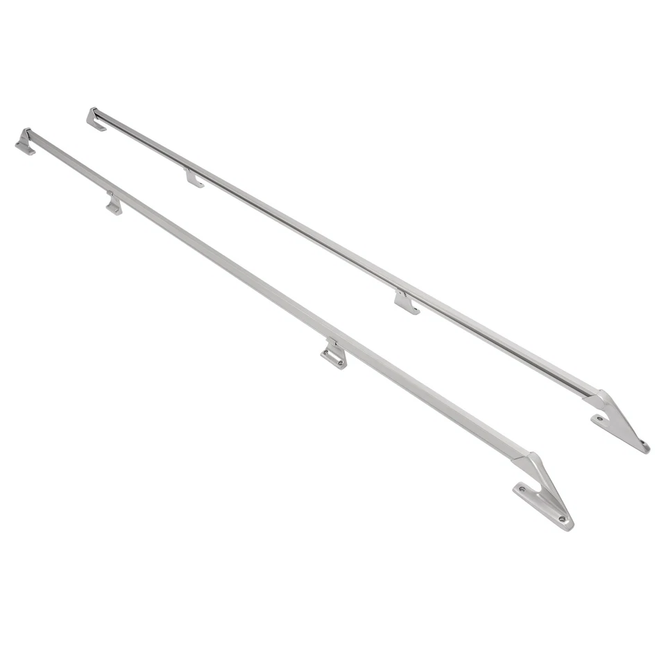 Top Bed Rail Kit For 1967-1991 Chevy C10 Truck Chrome Driver & Passenger Side - Image 3 of 4