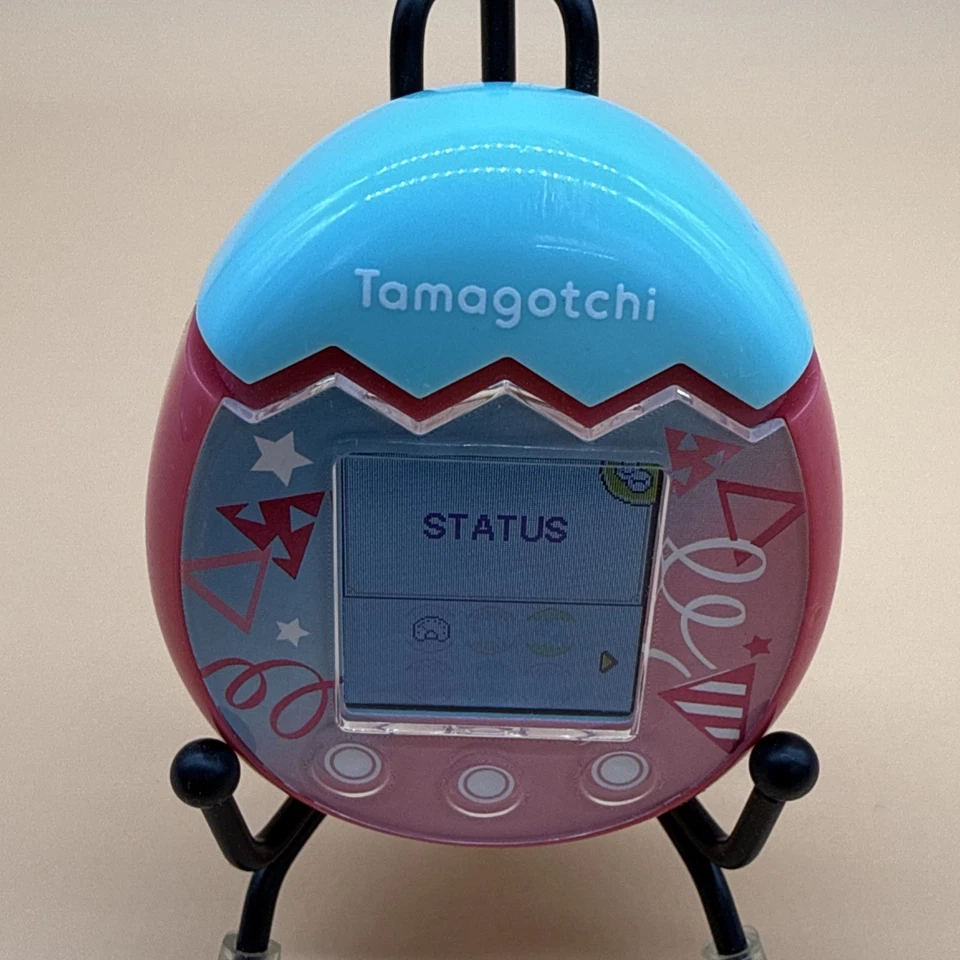 Tamagotchi Pix-Party конфетти розовый - Bandai 2020 - проверенная работа редкая - Изображение 3 из 4