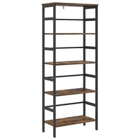 BüCherregal GeräUcherte Eiche Holzwerkstoff 60X29,5X149 Cm Standregal