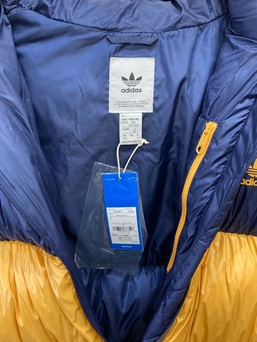 adidas Originals Regen Down Jacket Men's Size 2XL Blue image 4