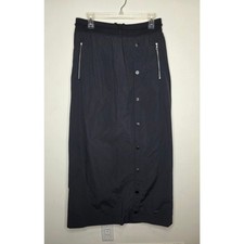 NWT Nike Tech Pack Repel black high waisted water repellent maxi skirt - medium