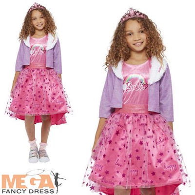 Barbie Prinzessin Abenteuer Deluxe Kostüm Mädchen Kinder Buch Tag Kostüm Outfit