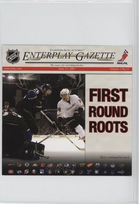 2008 Enterplay Fan Pak Enterplay Gazette First Round Roots #13 1o3