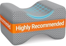 Memory Foam Knee Pillow, Knee Pillow for Side Sleepers, Leg Pillows for Sleeping