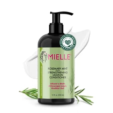 Rosemary Mint Strengthening Leave in Conditioner for Curly Hair - Hydrating Hair