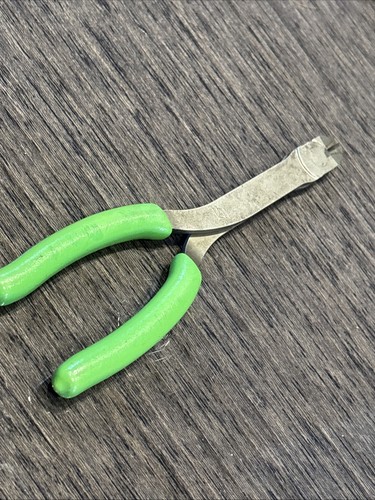 Snap-on Tools USA NEW GREEN Soft Grip 7" Long Mini Diagonal Cutters 808CF - Picture 5 of 6
