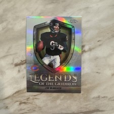 2025 Topps Chrome Football Jim McMahon Legends of the Gridiron Refractor #LOG-5