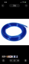 Blue Mini Bike Fuel Line   1/4  ID Sold by the foot 