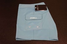 O'neill Women s Teal Saltwater Boardshorts Size 7