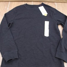 Cat Jack LS Black Cotton Blend Shirt S