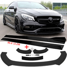 DE Für Mercedes CLA 45 AMG C117 Spoilerschwert Frontspoiler 2.2M Seitenschweller DE Für Mercedes CLA 45 AMG C117 Spoilerschwert Frontspoiler 2.2M Seitenschweller