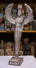 Rare Ancient Egyptian Antiques Queen Isis Goddess of Magic Statue Pharaonic BC