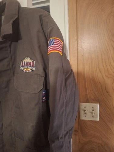 NWT LAPCO FR Insulated jacket XL-REG Gray Hi-Vis CAT 3 NFPA 2112 image 3