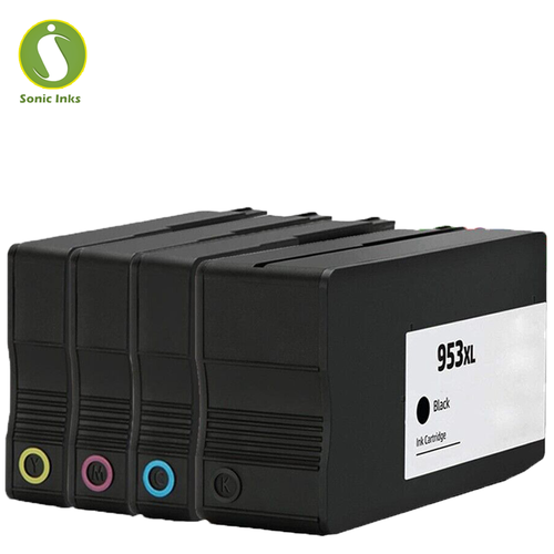 CARTUCCE 953 XL KIT5 PER Hp Officejet Pro 7700, 7720, 7730, 8200, 8210, 8715 805 - Foto 3