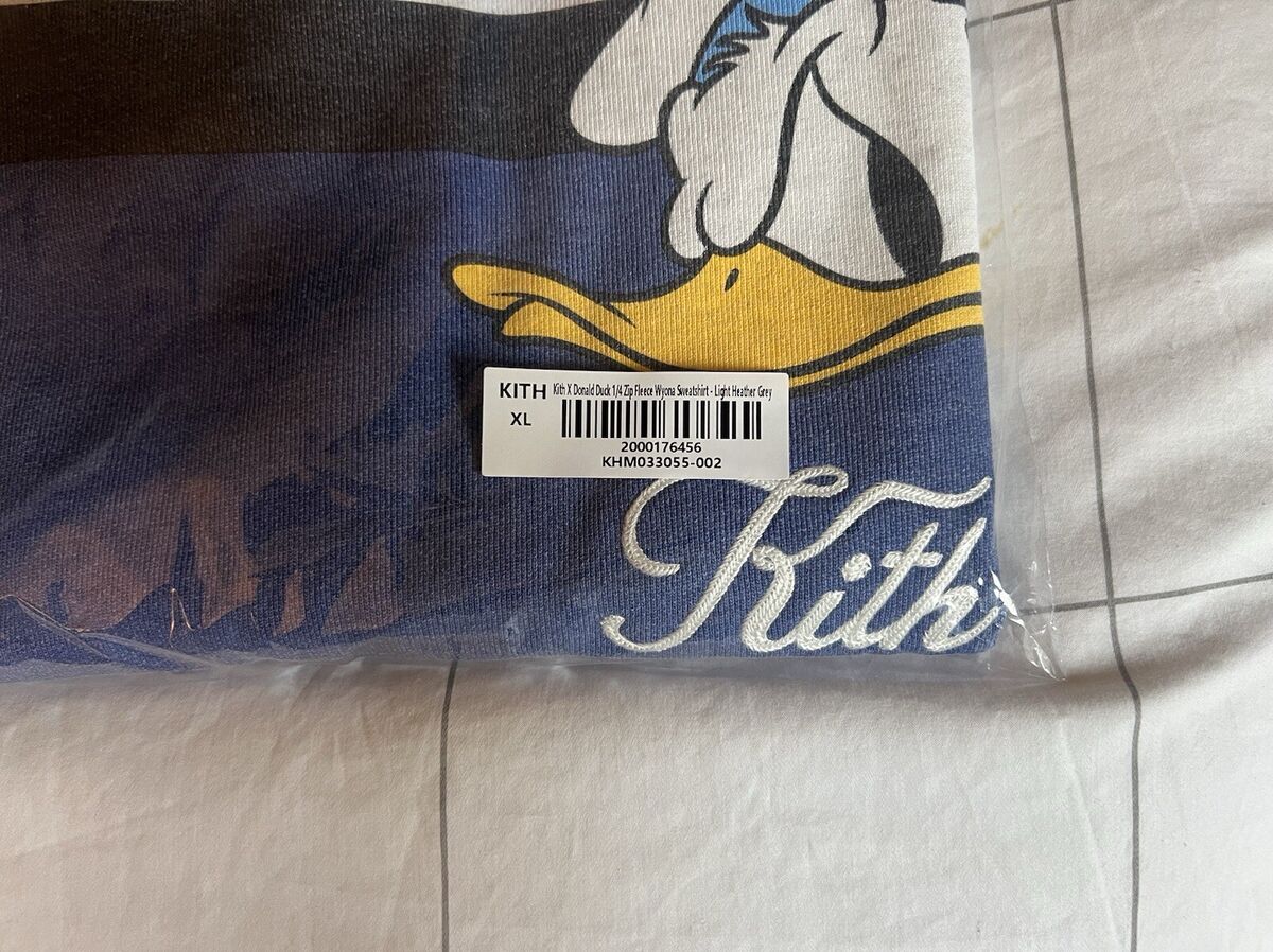 Disney | Kith for Donald Duck Quarter Zip Fleece Wyona Disney | Kith for Donald Duck Quarter Zip Fleece Wyona