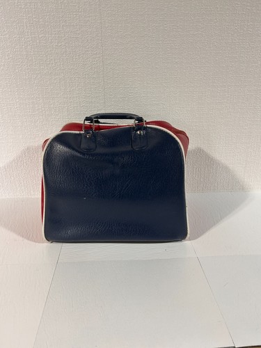 Vintage AMF bowling ball bag in red white and blue - Picture 4 of 6