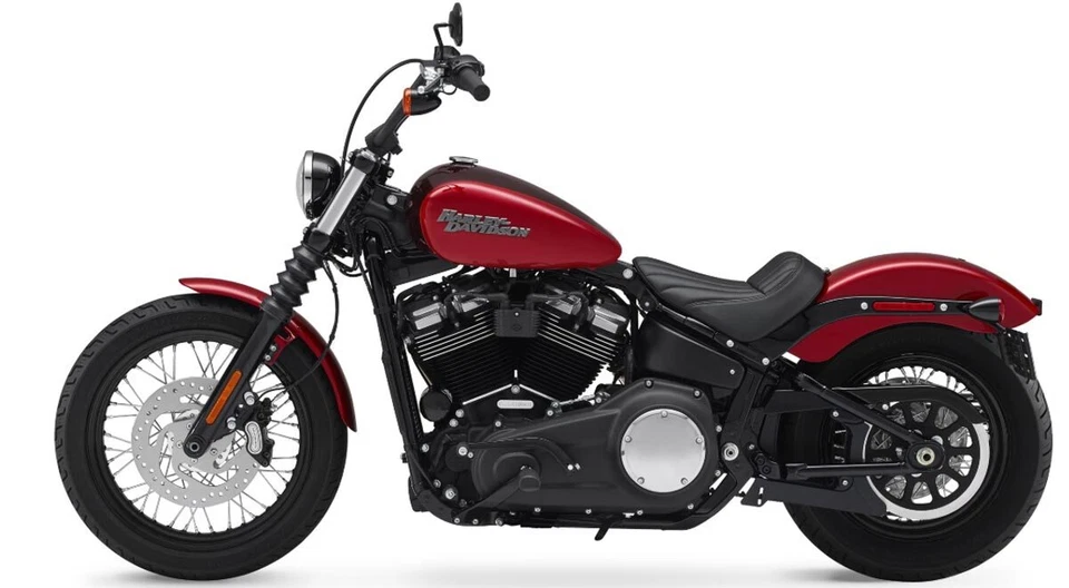 OEM Harley FXBB Street Bob Emblemas Tanque de Combustible Touring Dyna Softail Sportster Foto 2 de 2