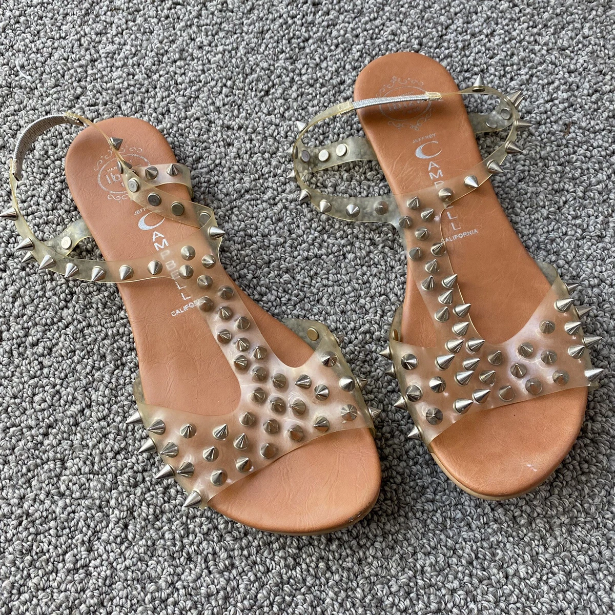 Amaryl studded clear sandal jeffrey campbell hotsell