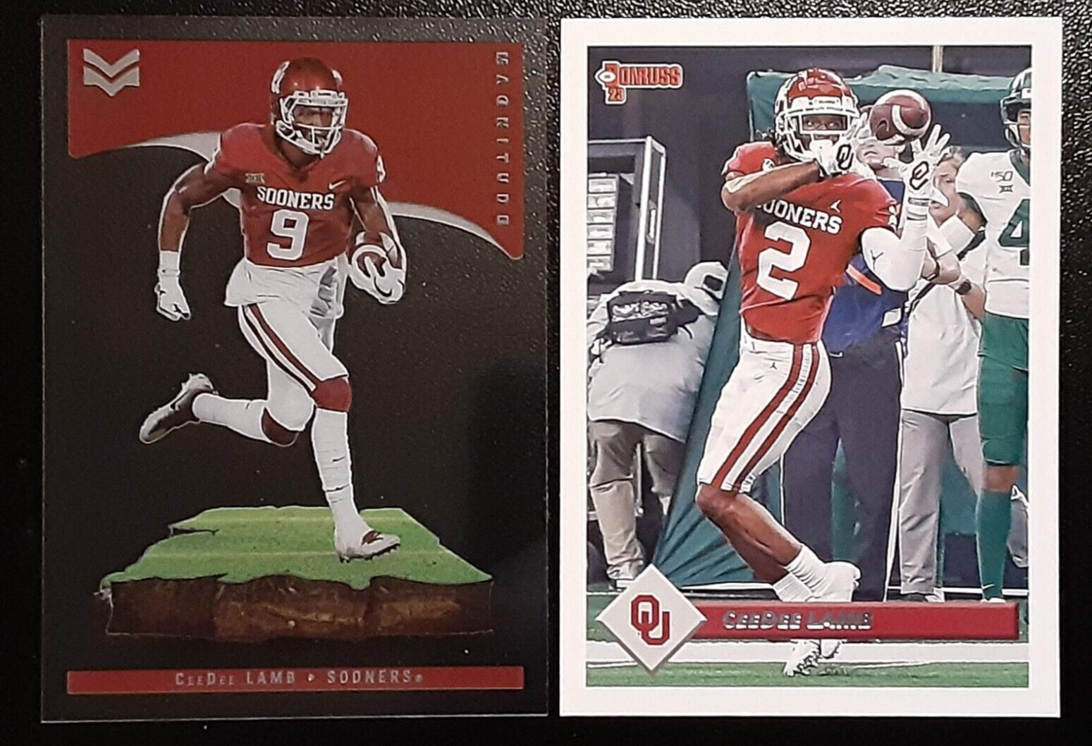 2023 Panini Chronicles Draft Picks - Magnitude #21 & Donruss #20 CeeDee Lamb